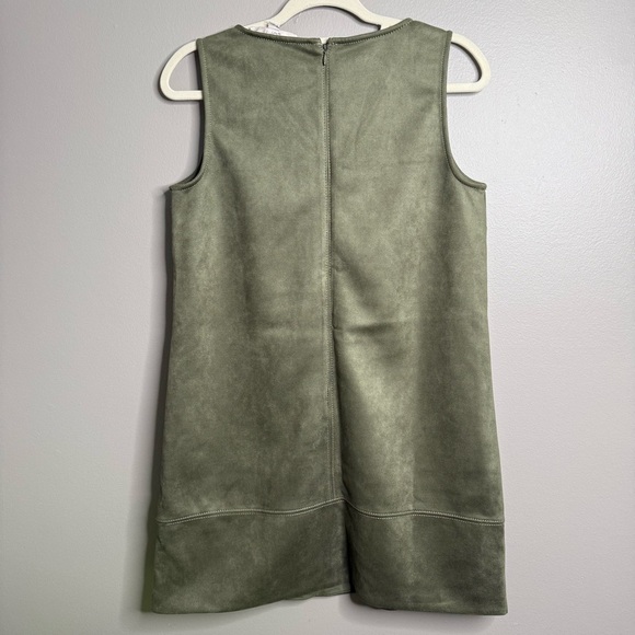 NWT Loft Faux Suede Mini Shift Dress Size 6 - Picture 6 of 7